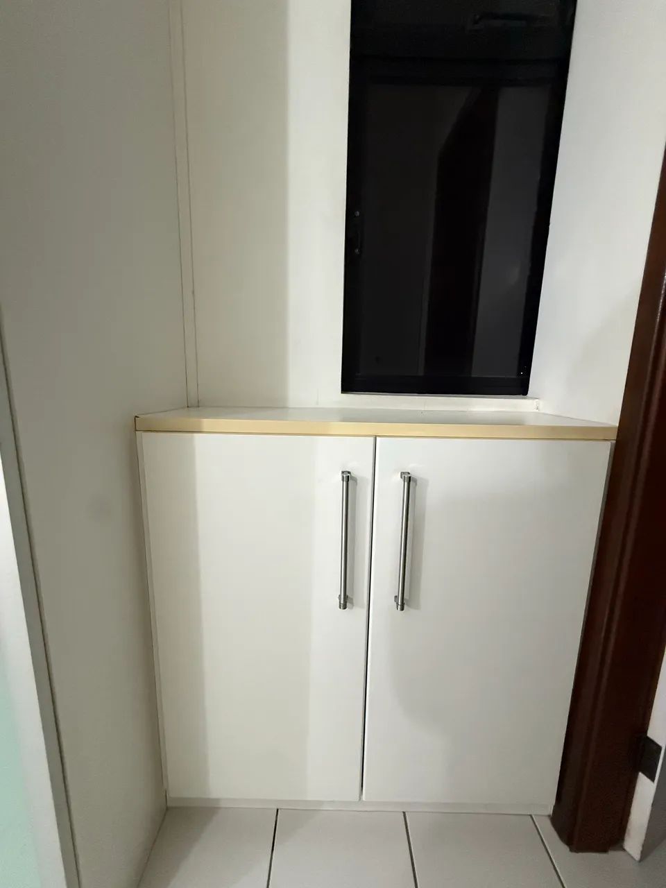 ARMÁRIO SAPATEIRA / MULTIUSO - MDF BRANCO - Foto 3