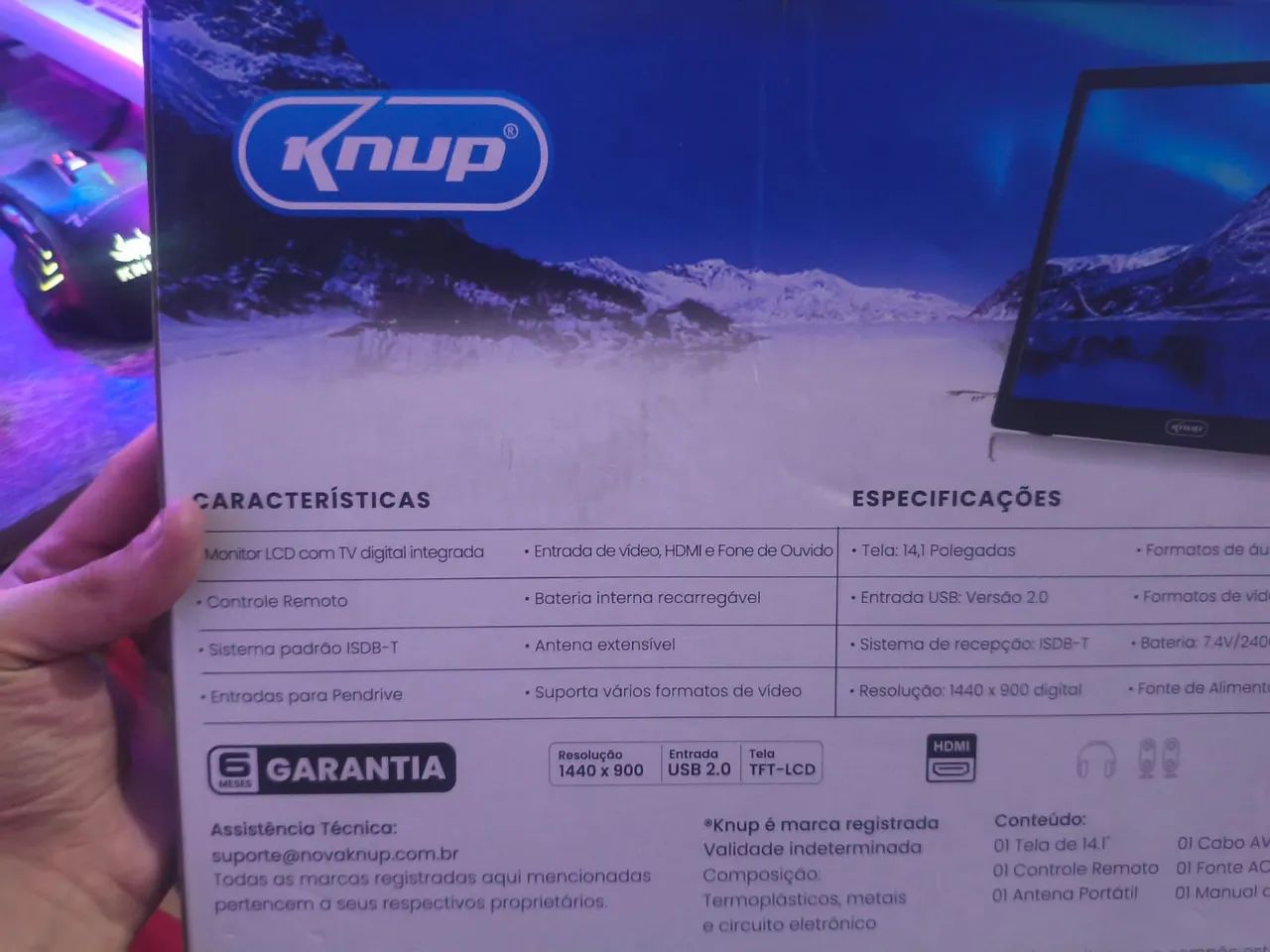 Monitor novo nunca usado  - Foto 5