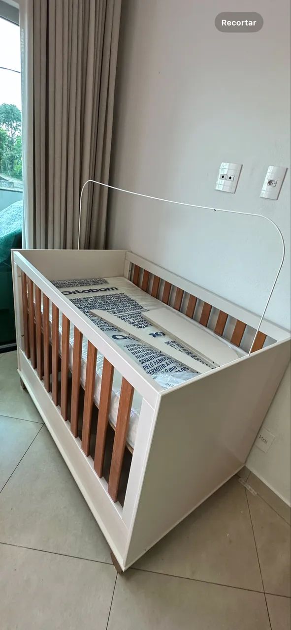 Berço e mini cama semi novo  - Foto 3
