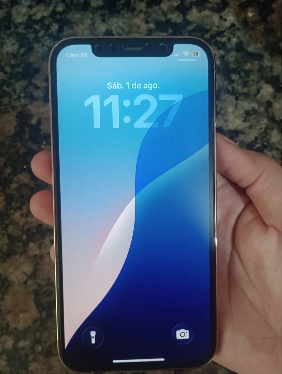 V/T IPhone 12 Pro gold 256gb - Foto 3