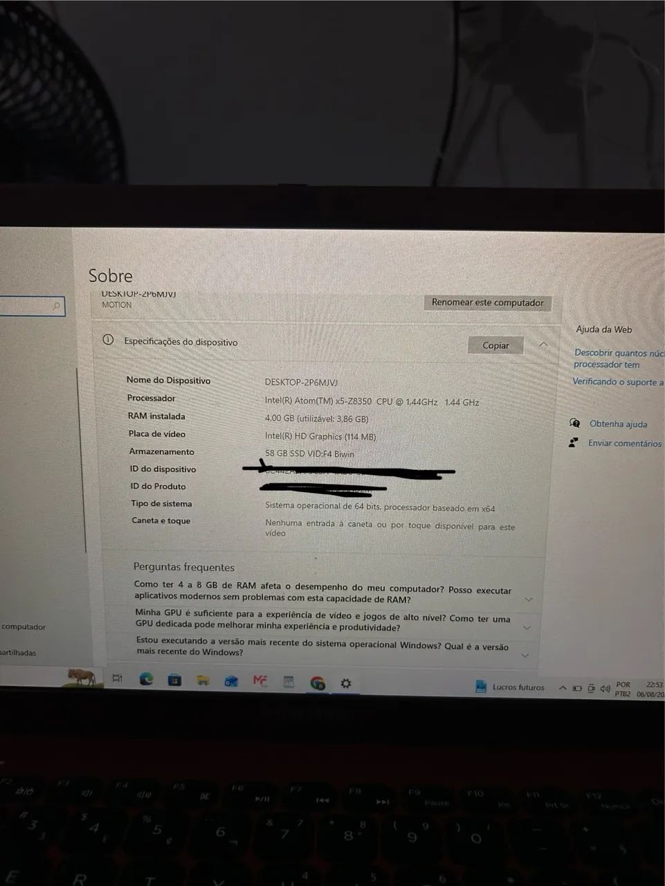 Vendo um notbook - Foto 3