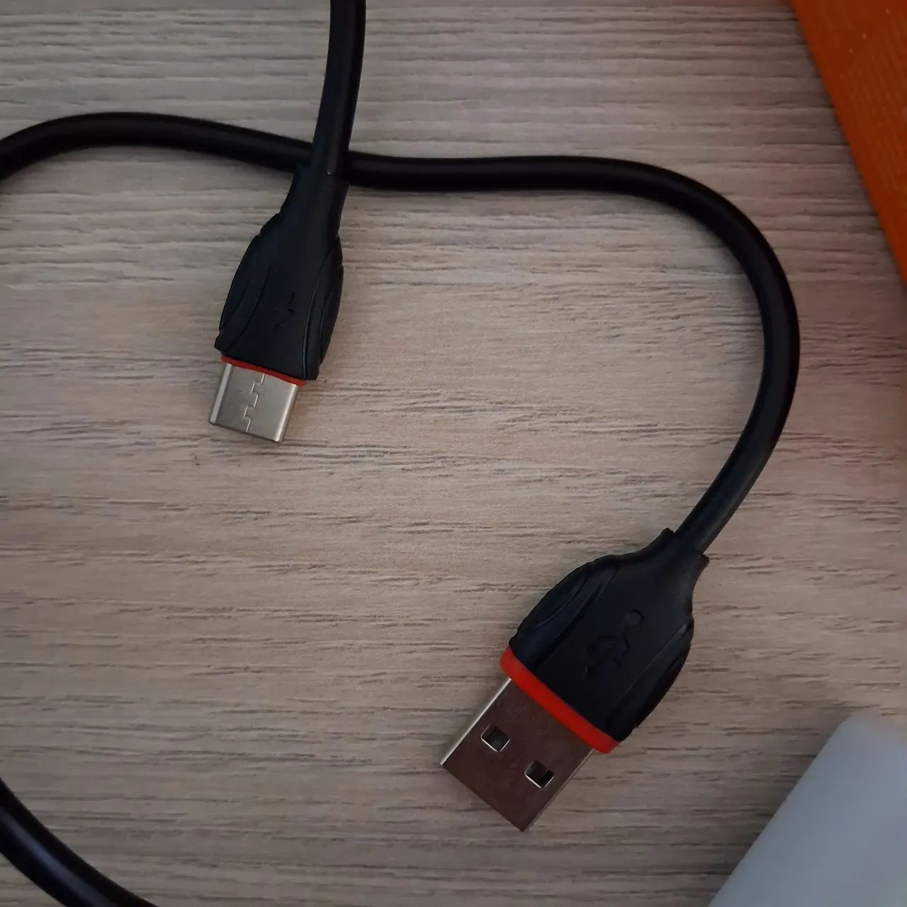 Kit - Cabo USB-C com 1 metro e comprimento + Fonte - Novo - Foto 4