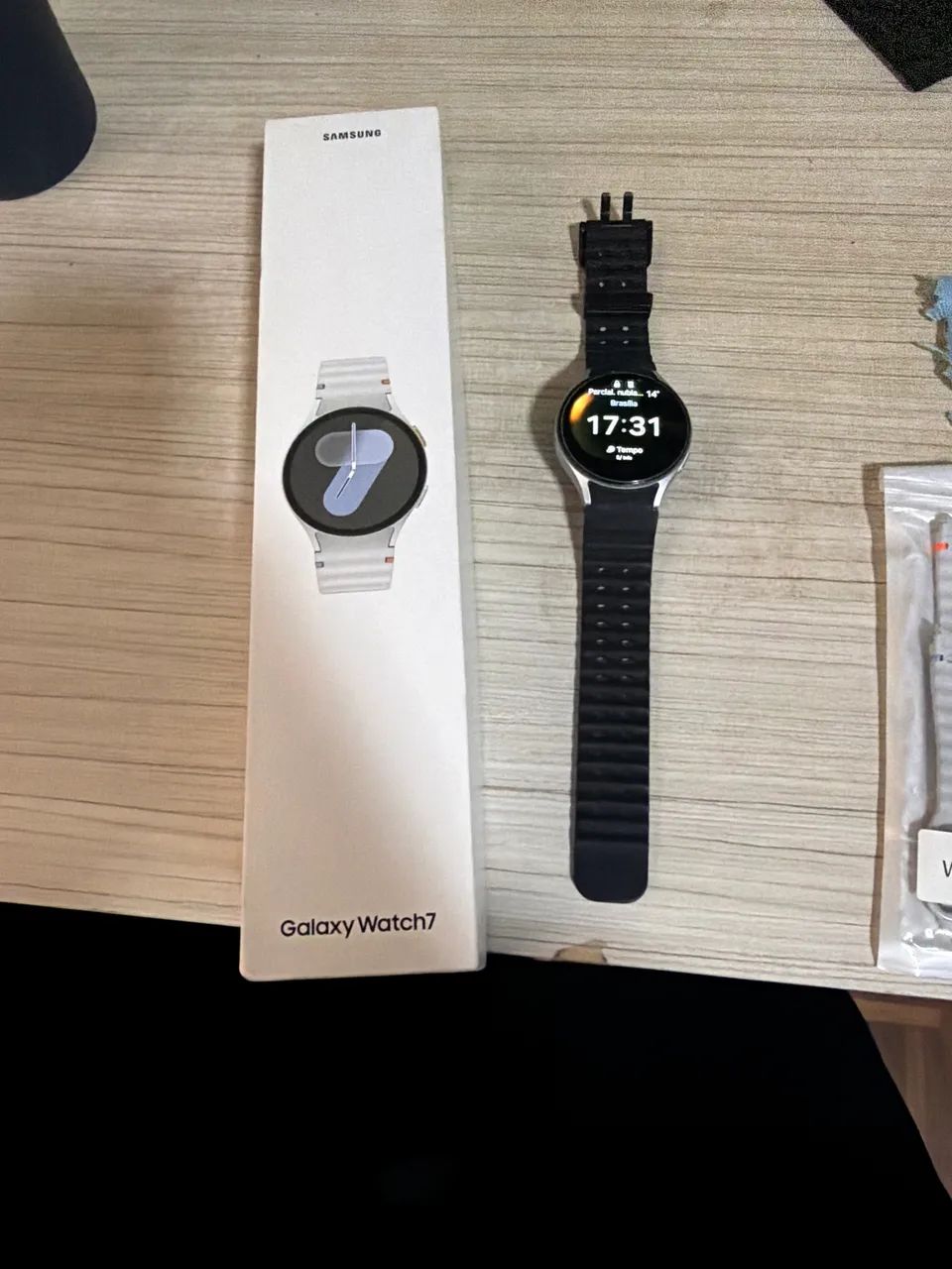 Galaxy Whatch 7 44mm pouco tempo de uso 
