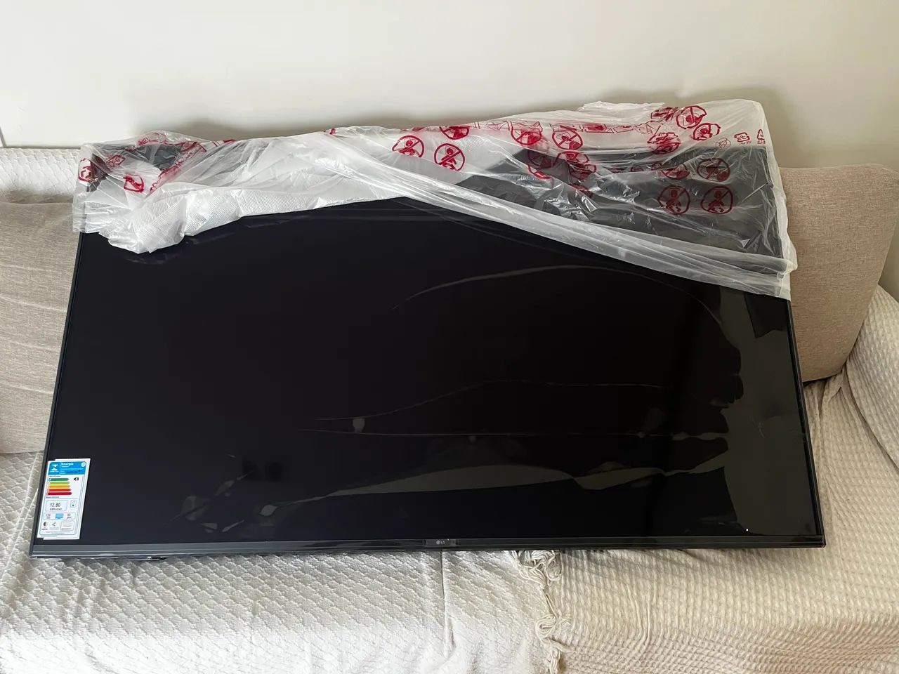 Tv 55 polegadas com a tela quebrada para vender  - Foto 5