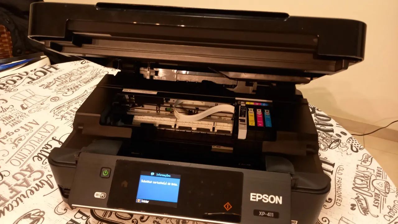 Impressora multifuncional Epson XP-411 wi-fi - Foto 4