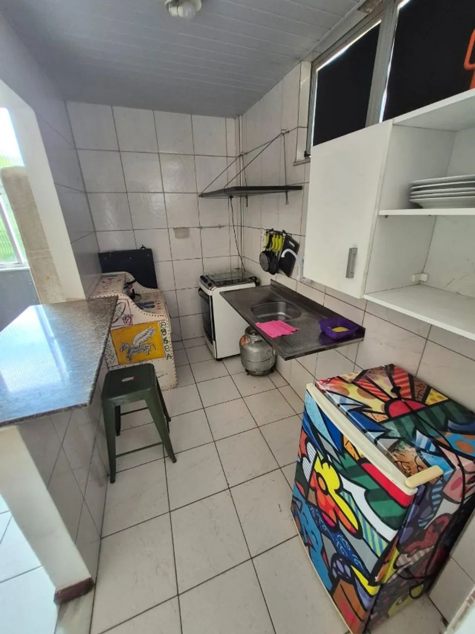 Alugo Apto Com 1 Quarto Mobiliado  - Foto 4