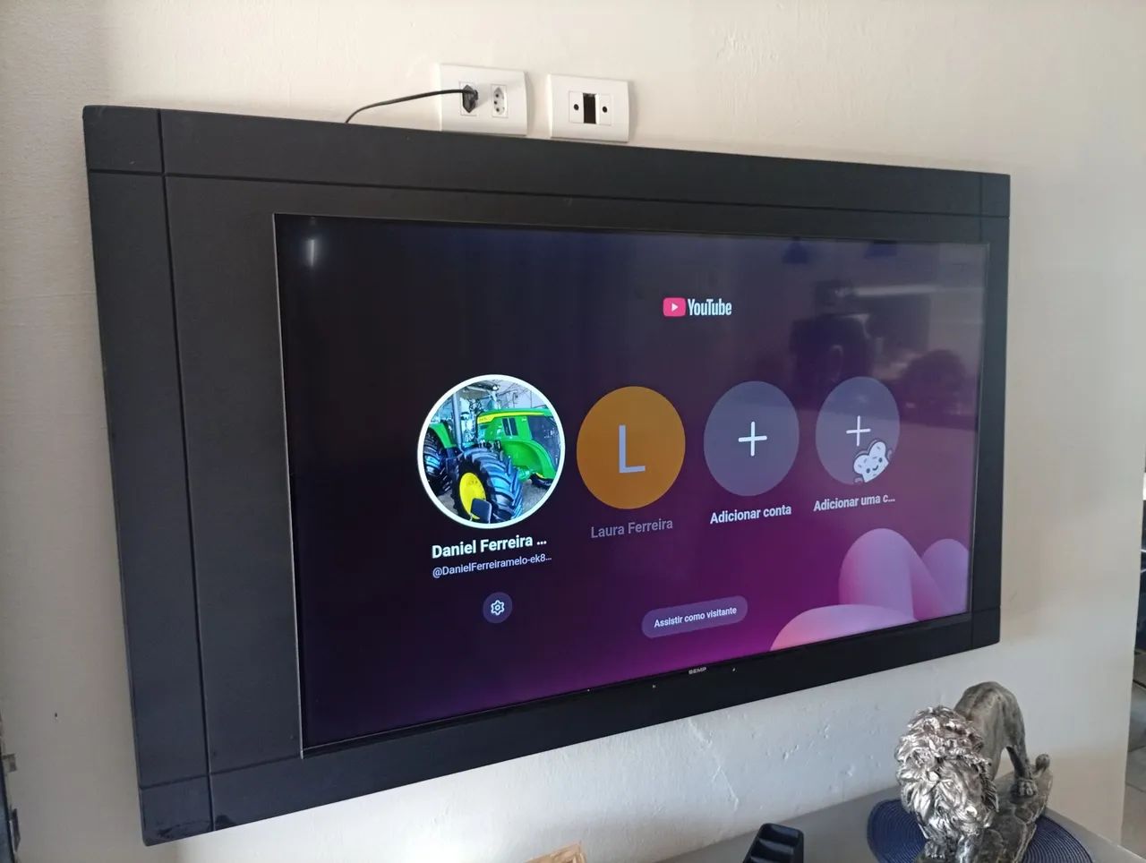 Tv Semp 50 polegadas Smart 