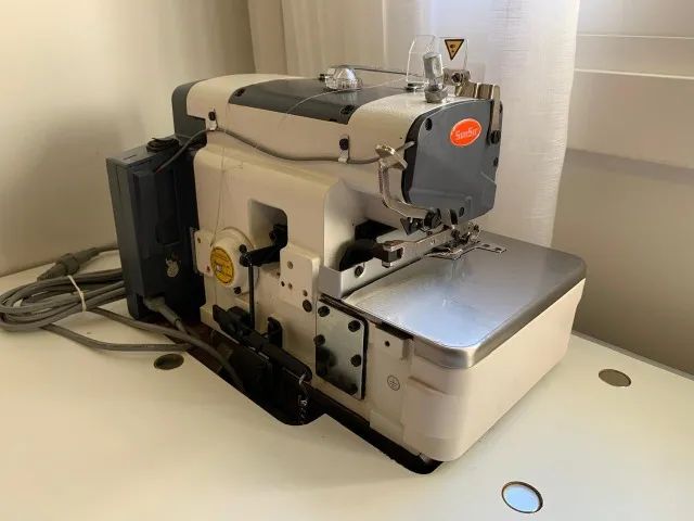  Máquina de Costura Industrial Semi Nova - Overlock SunSir - Foto 2