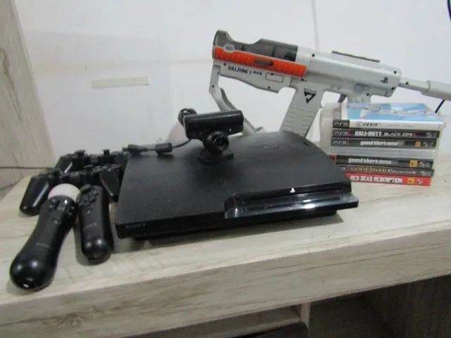 PS3 SLIM 1TB COMPLETO 