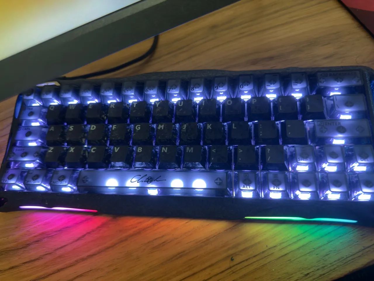 Teclado Magnético GravaStar V60 Pro Cyberfrost - Foto 3
