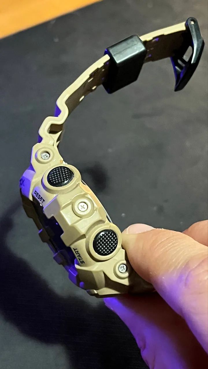 Relógio Casio G-Shock GA-700CA-5A Utility Camo Bege  - Foto 4