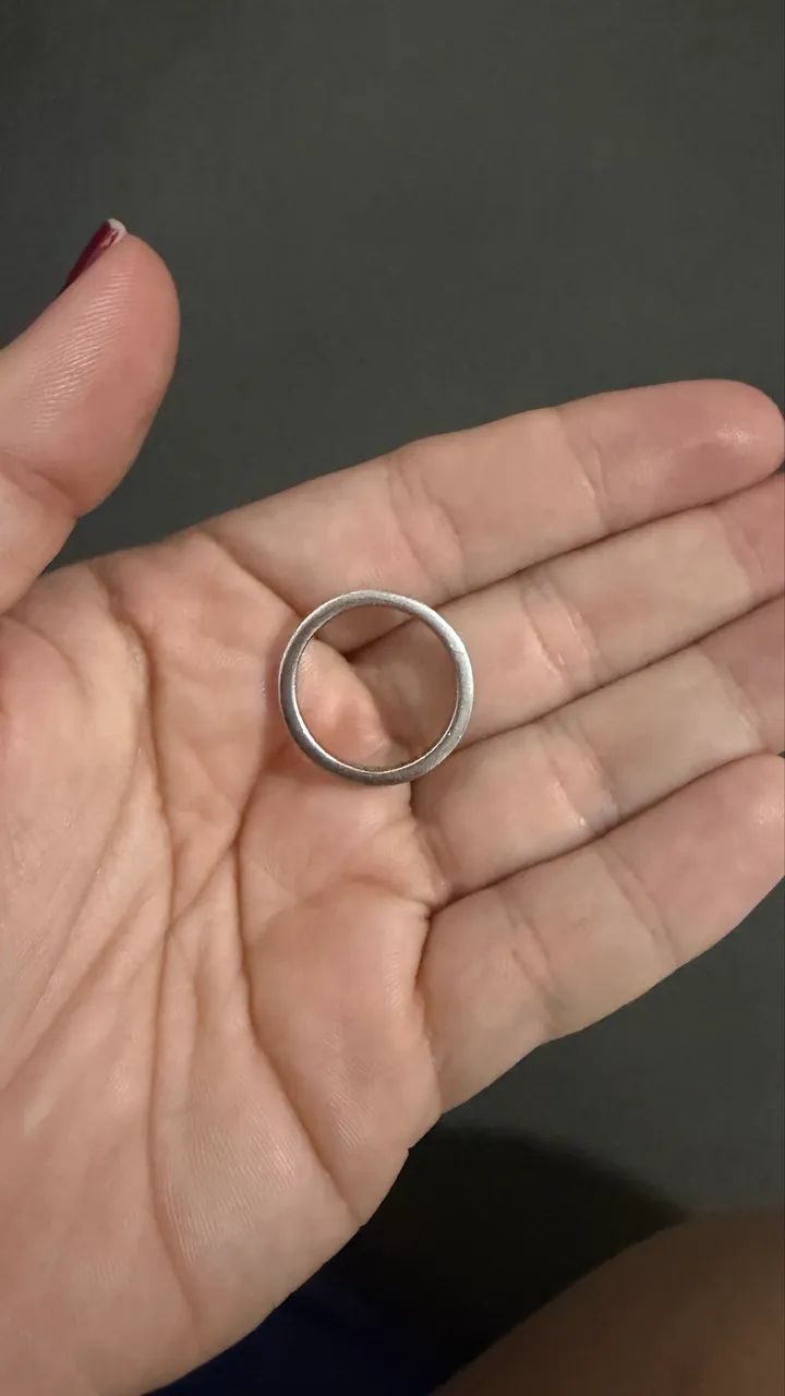 Anel Vivara Prata com Zircônias (Aro 19) - Foto 4