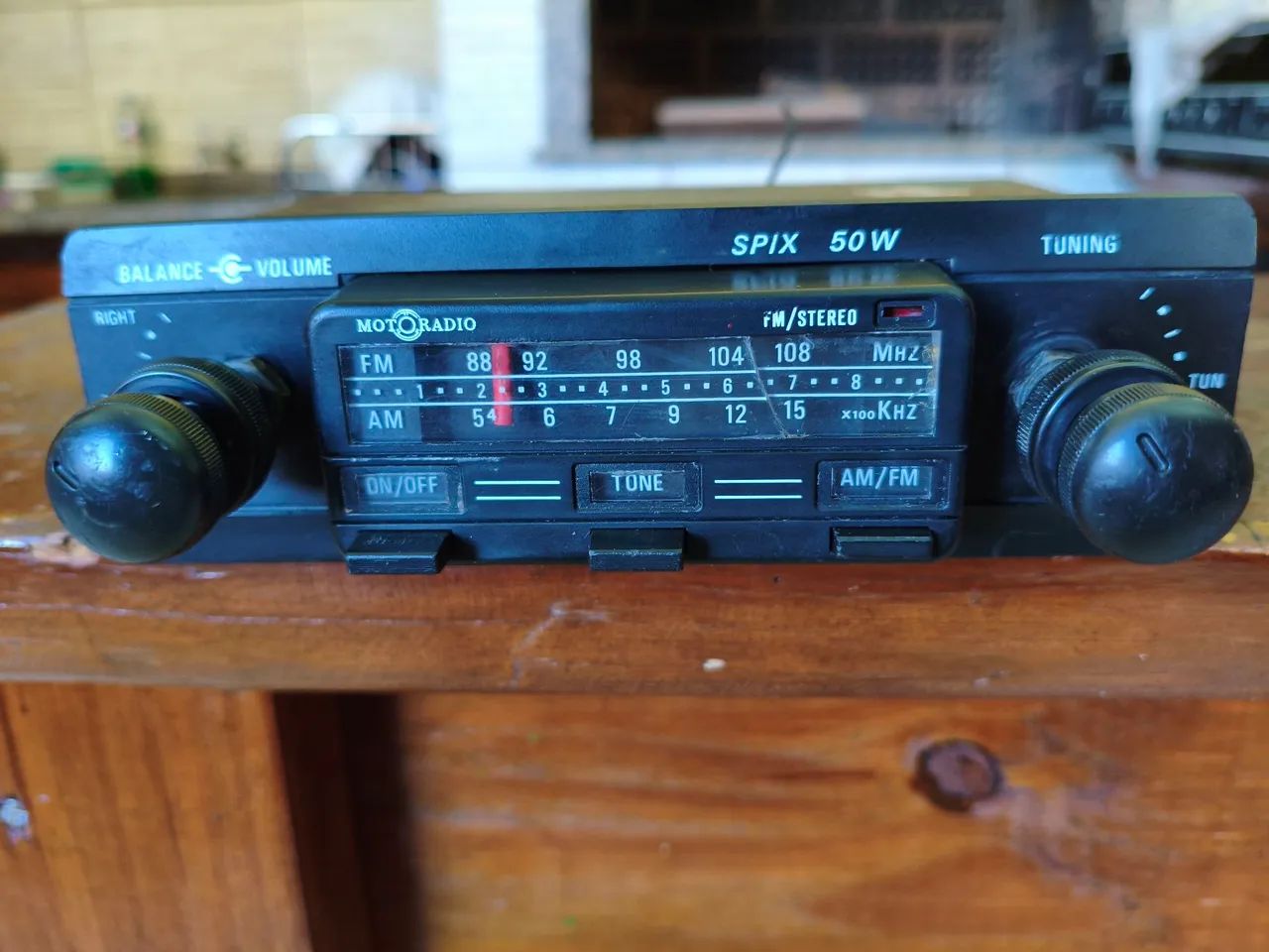 Rádio carro antigo motoradio Spix - Foto 4