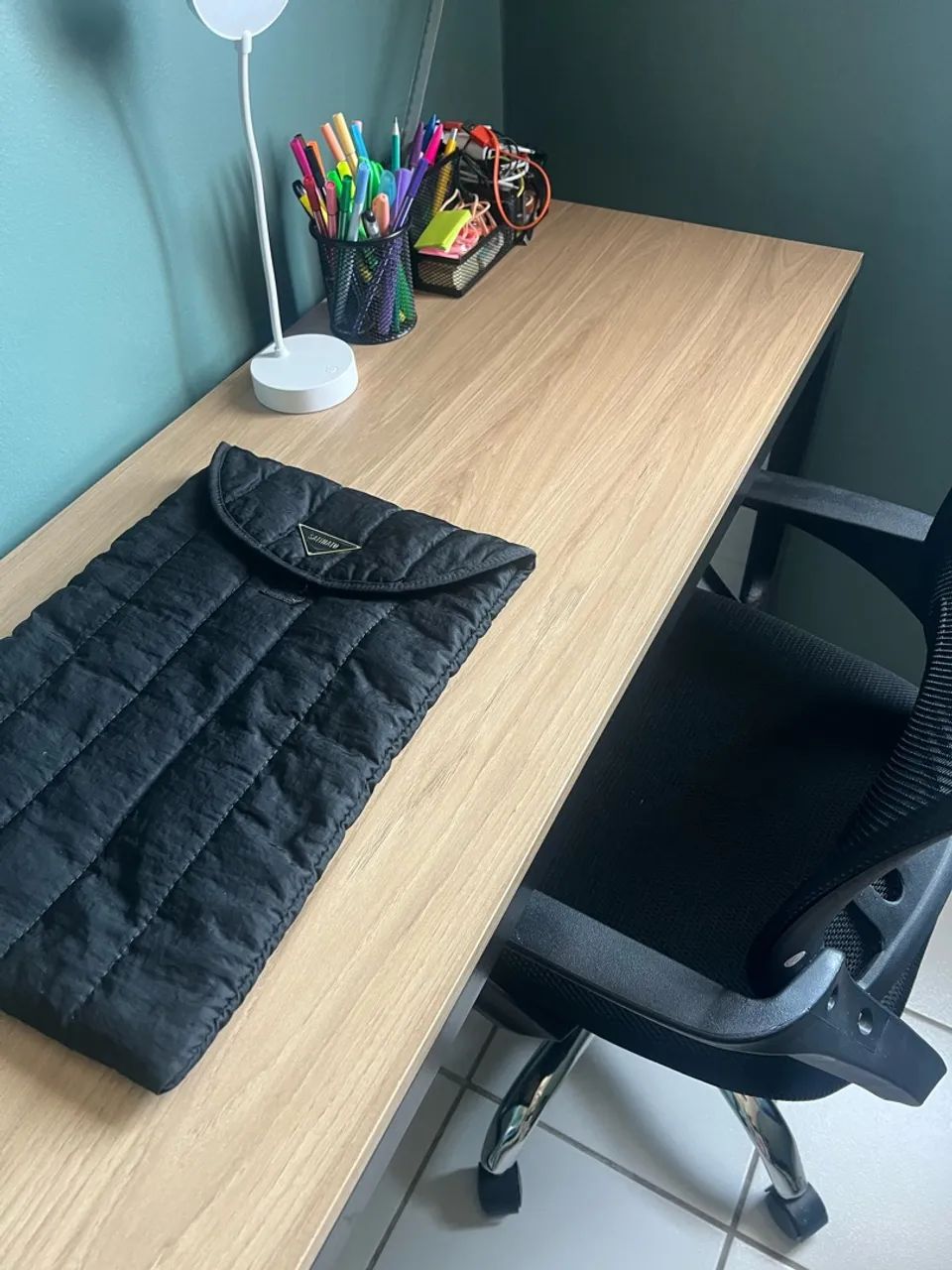 Mesa Escritório 110cmX45cmX77cm 100% MDF - Foto 2