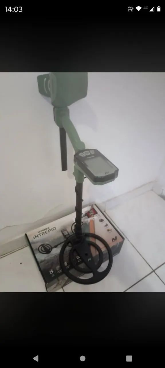Detector de metais + Kit completo 