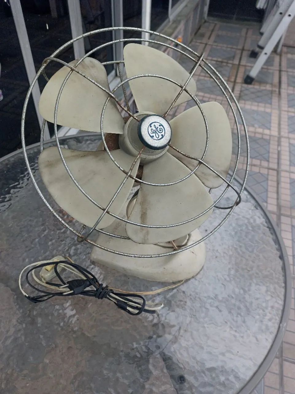 ventilador antigo  GE
