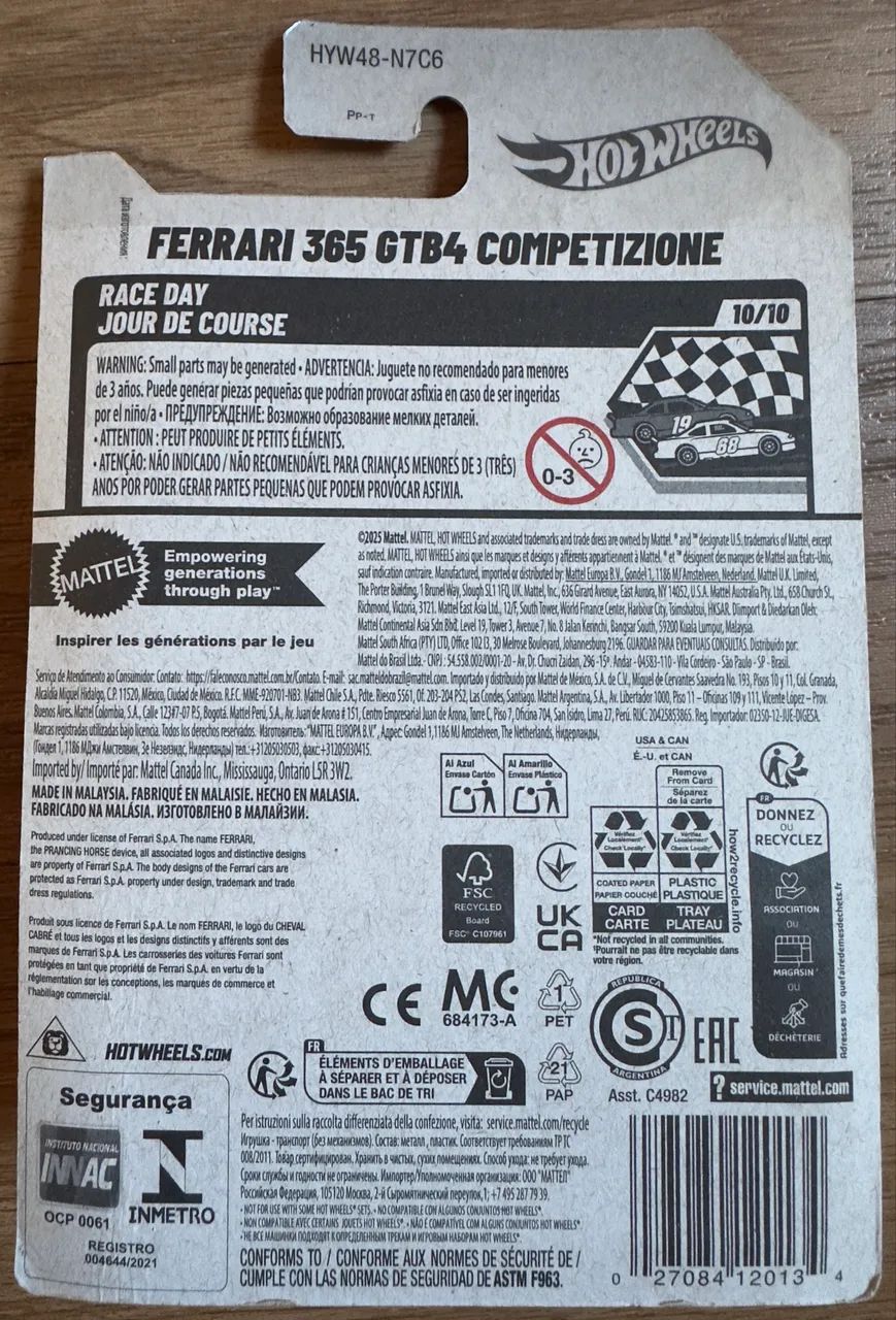Hot Wheels - Ferrari Testarossa / 365 GTB4 - Foto 4