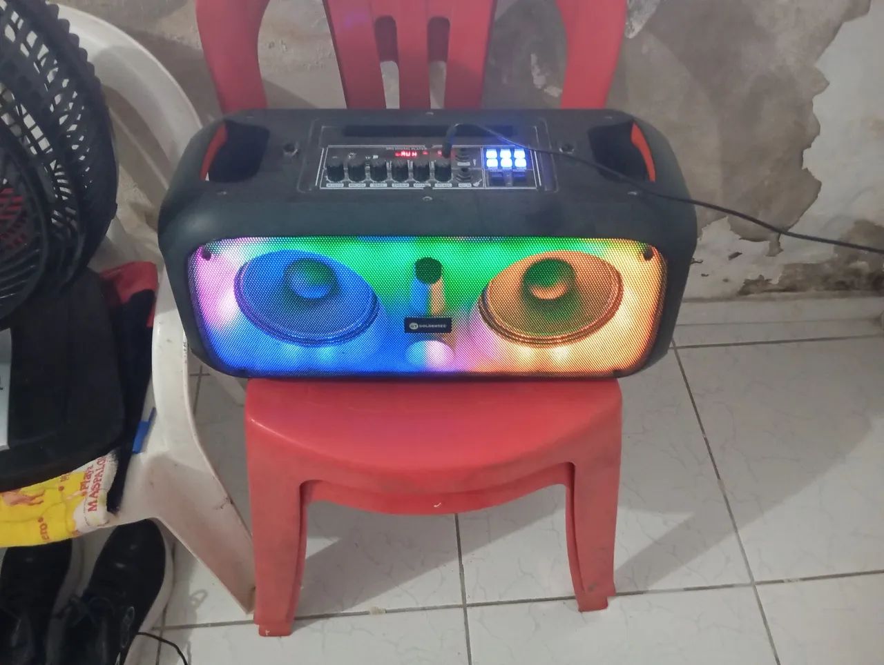 Caixa de som goldentec nova - Foto 2