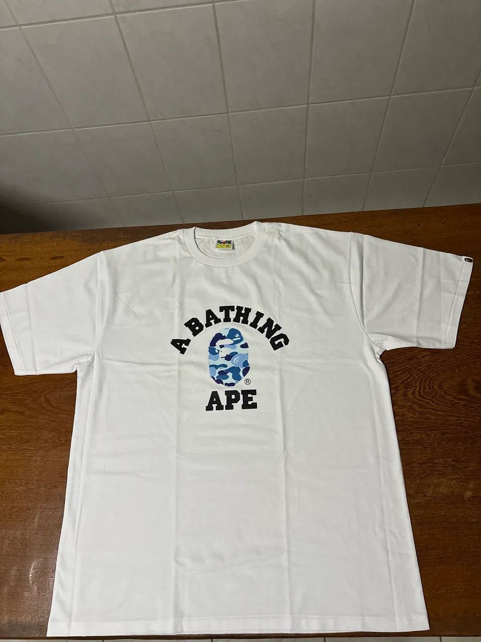BAPE ABC Camo College Tee