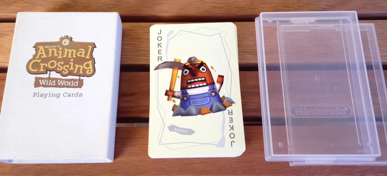 Animal Crossing Wild World - Playing Cards