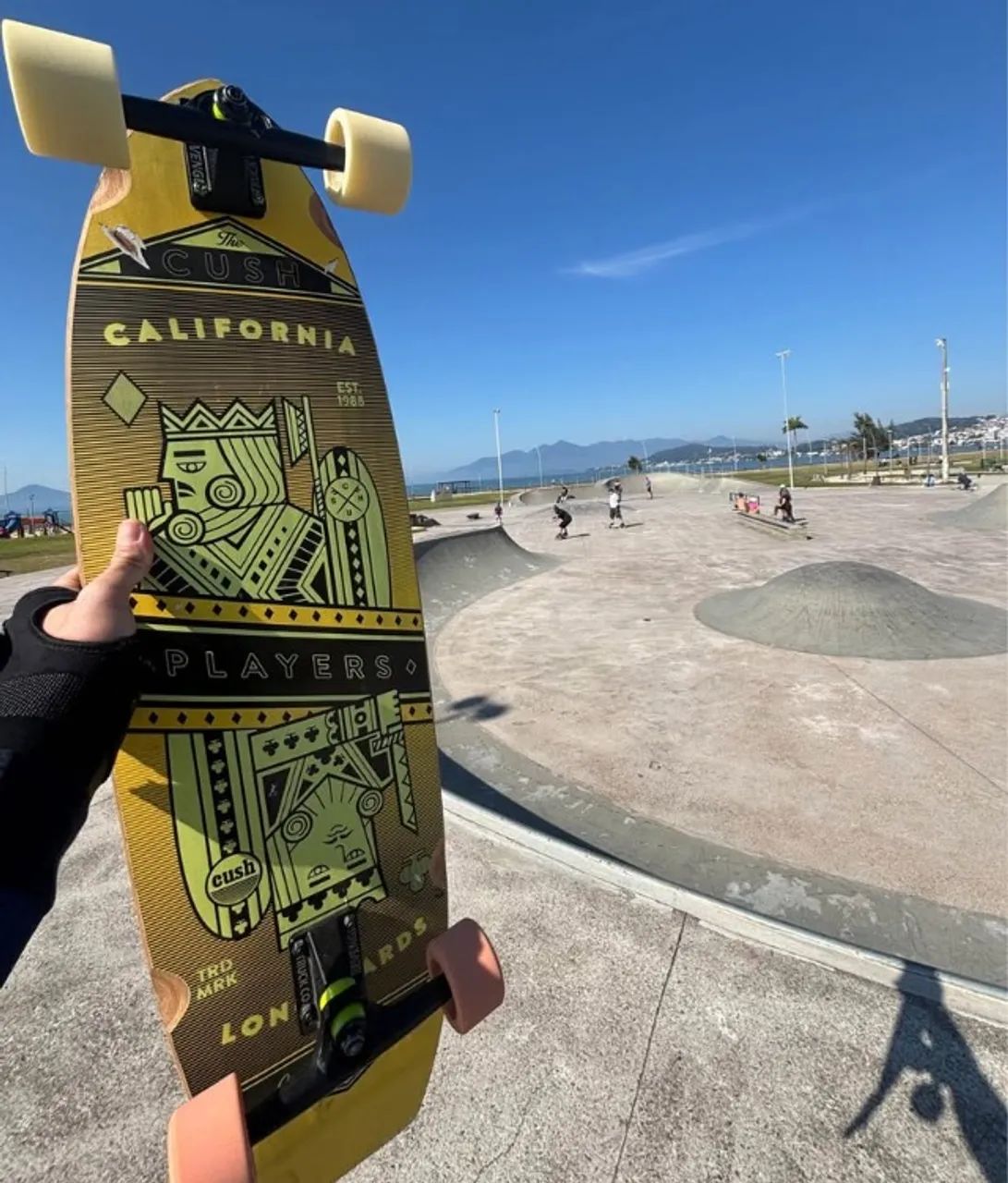 Skate Longboard novinho - Foto 2