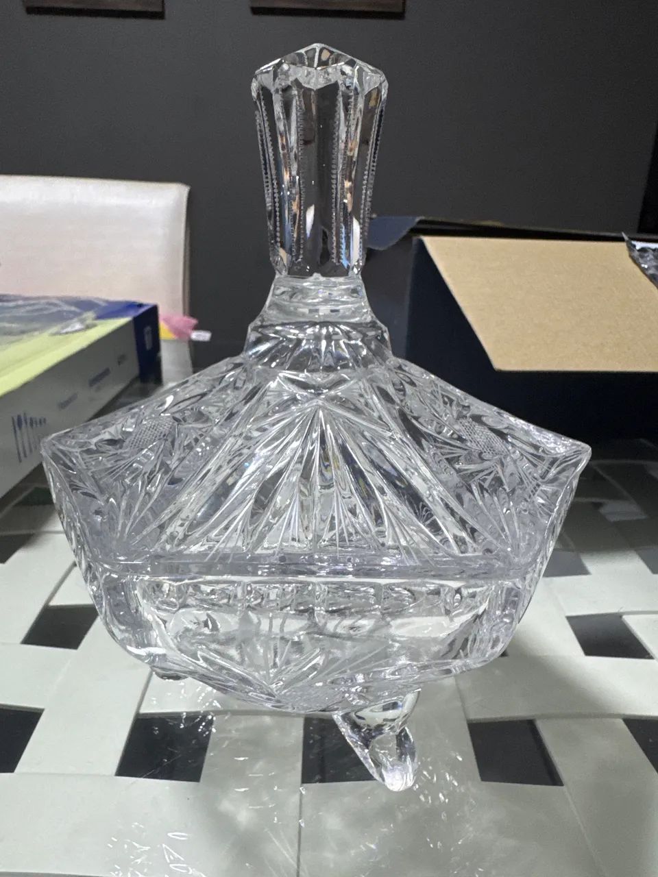 Bomboniere de cristal 