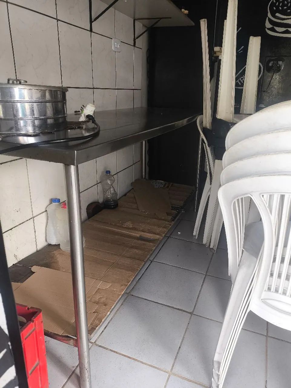 Mesa de alumínio