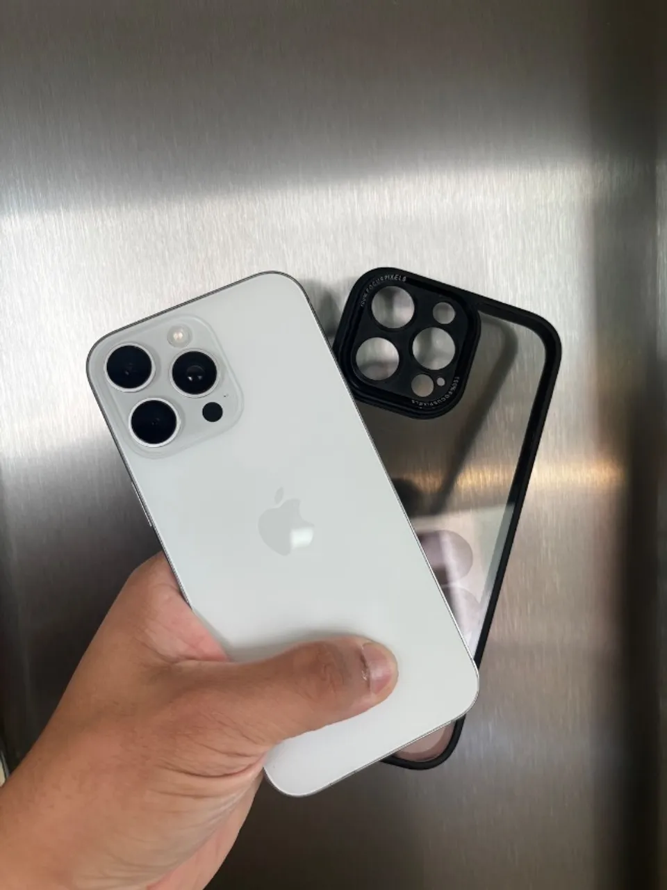 iPhone 16 pro Max 256GB White Titanium (IMPECÁVEL) - Celulares e