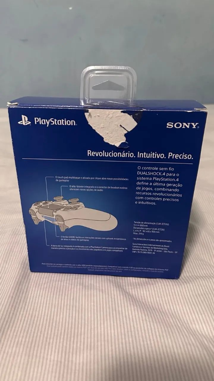 Controle DualShock 4 Original Sony para PlayStation 4 - Foto 4