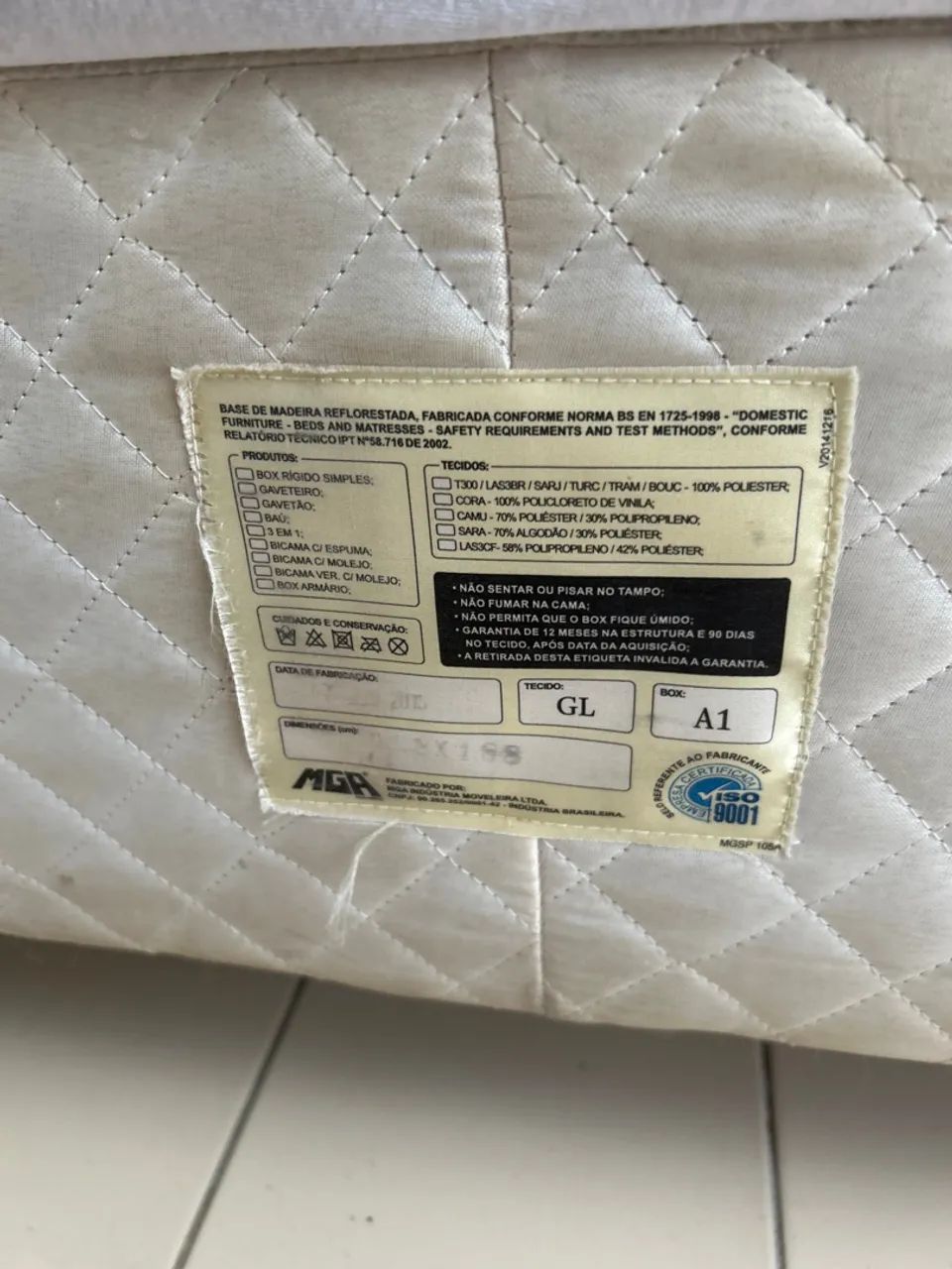 Conjunto Cama BOX Solteiro  - Foto 2