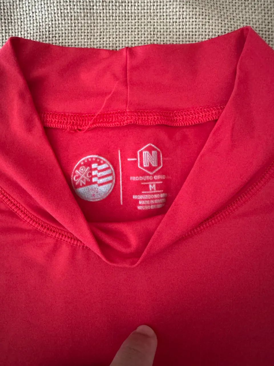Camisa do Náutico UV Vermelha  - Foto 2