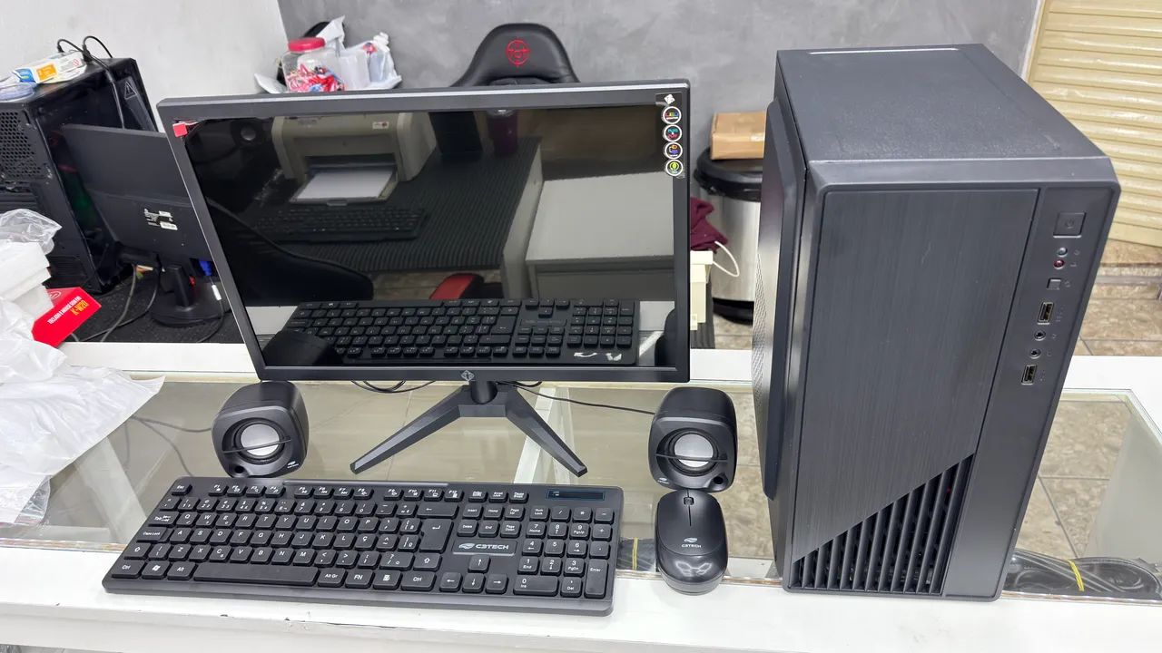 COMPUTADOR INTEL CORE I5 8GB 240GB SSD NOVO COMPLETO 