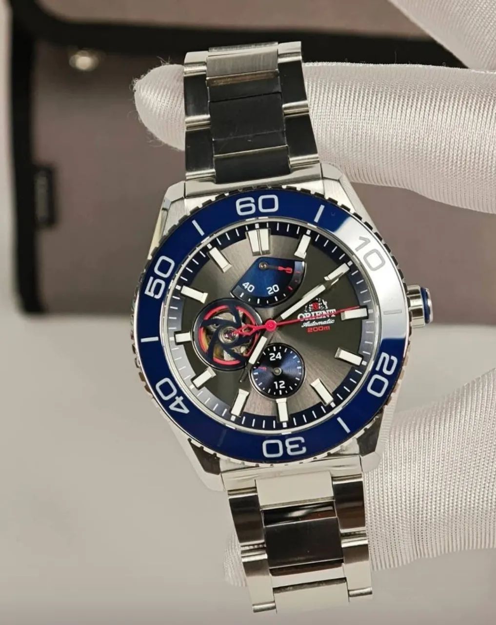 Orient Superior Open Heart Automático YN8SS003 G1SX Perfeito