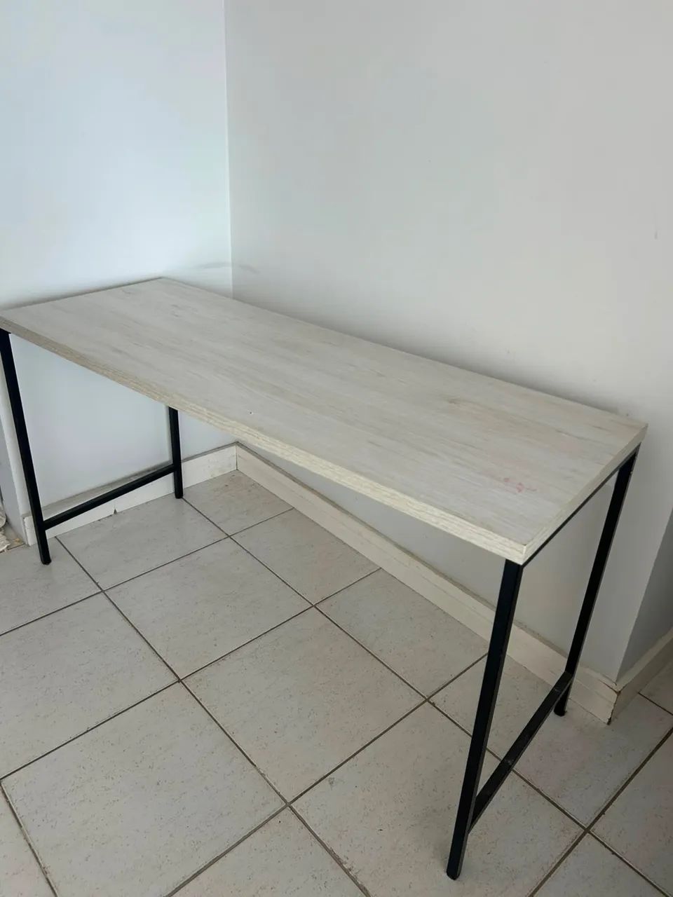 Mesa de Escritório Estilo Industrial - Foto 5
