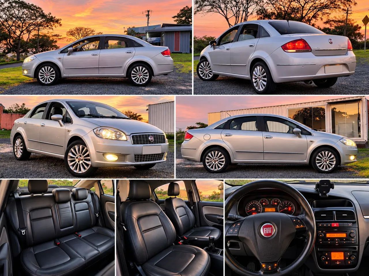 Fiat Linea Absolute 1.9/1.8 Flex Dualogic 4P 2011