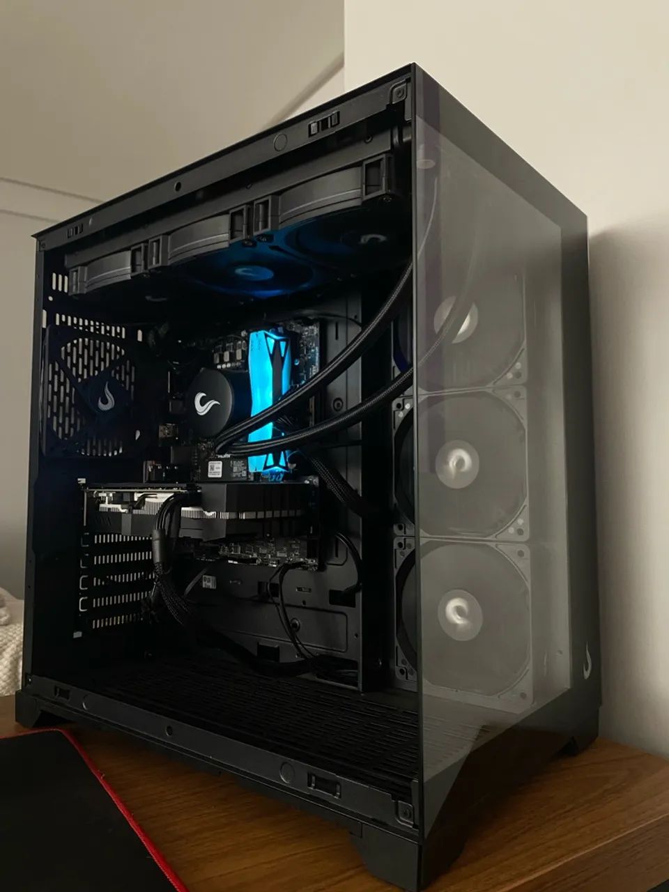 Pc Gamer ALL BLACK - Jogos, trabalho pesado e multitarefas 