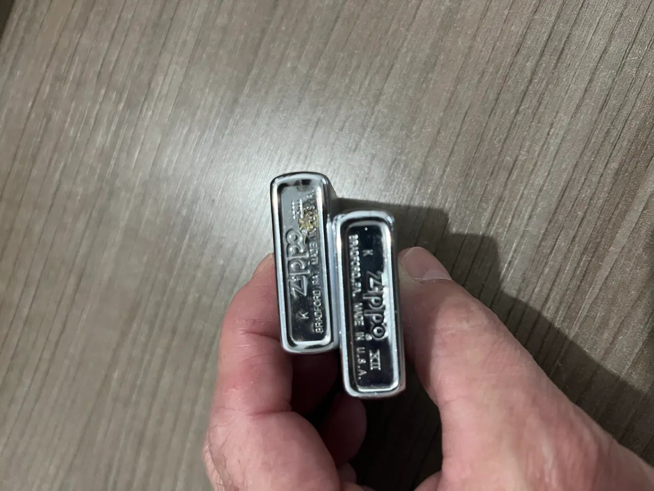 2 isqueiros zippo - Fab em 1996 - Coleção  - Foto 2