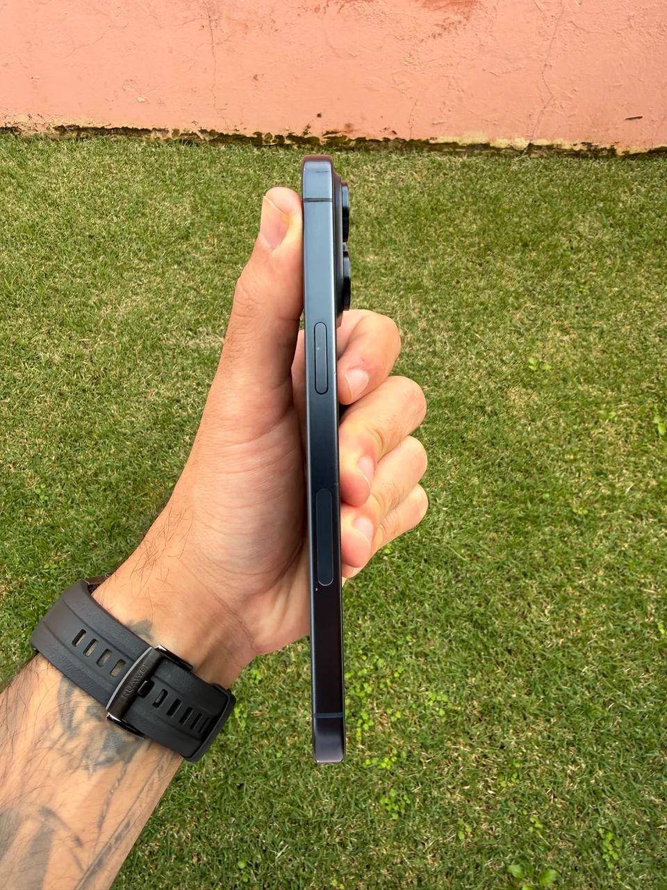 iPhone 15 Pro Max 512GB Azul Titânio - Foto 5