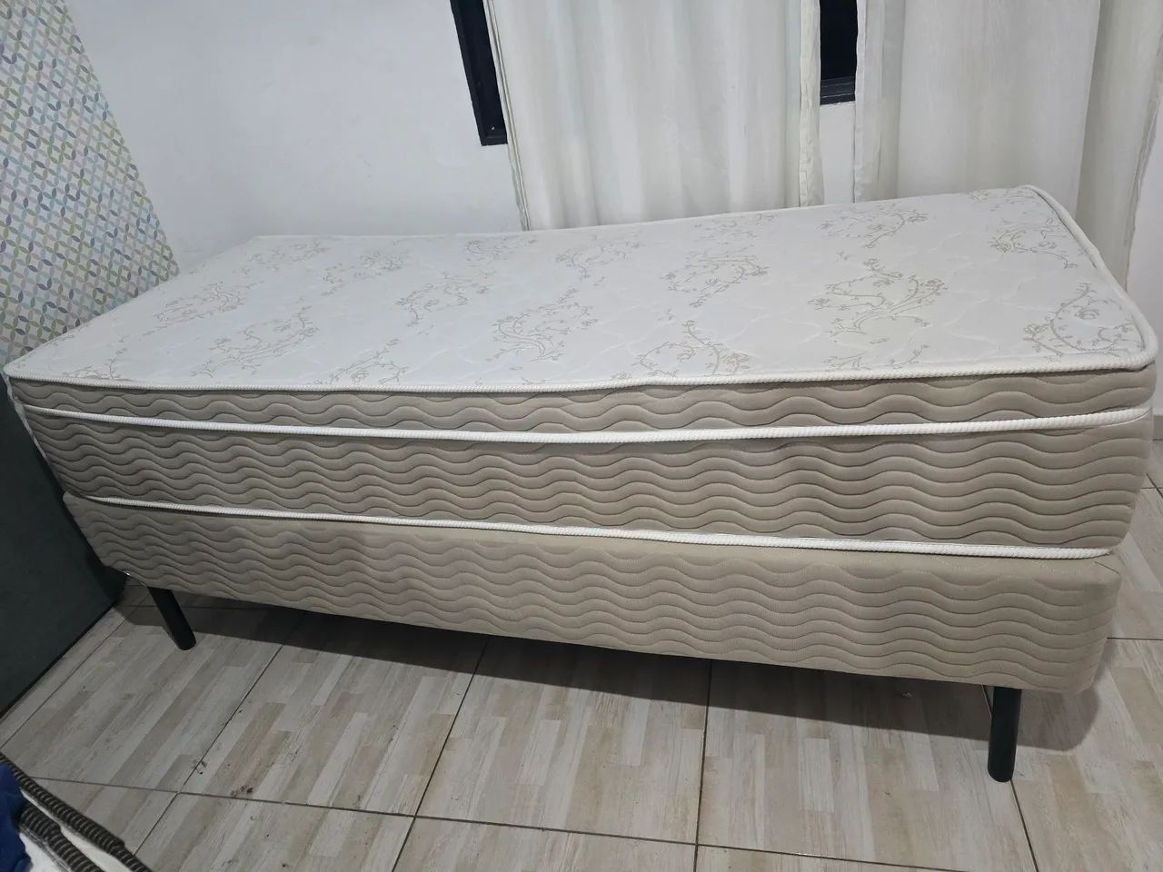 Cama box solteiro ortobom - Foto 4