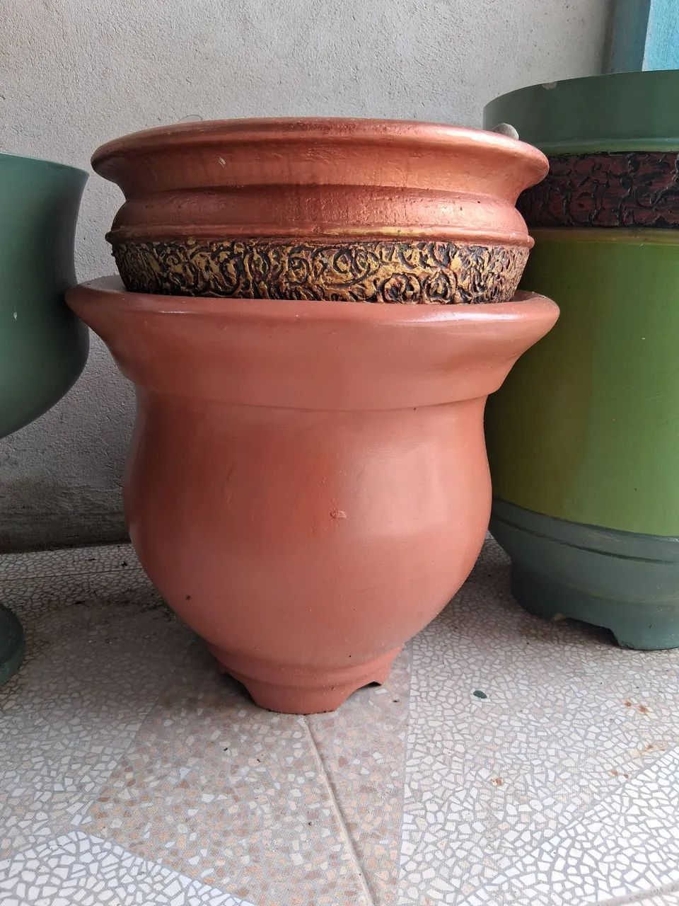 Vendo vaso de cimento - Foto 3