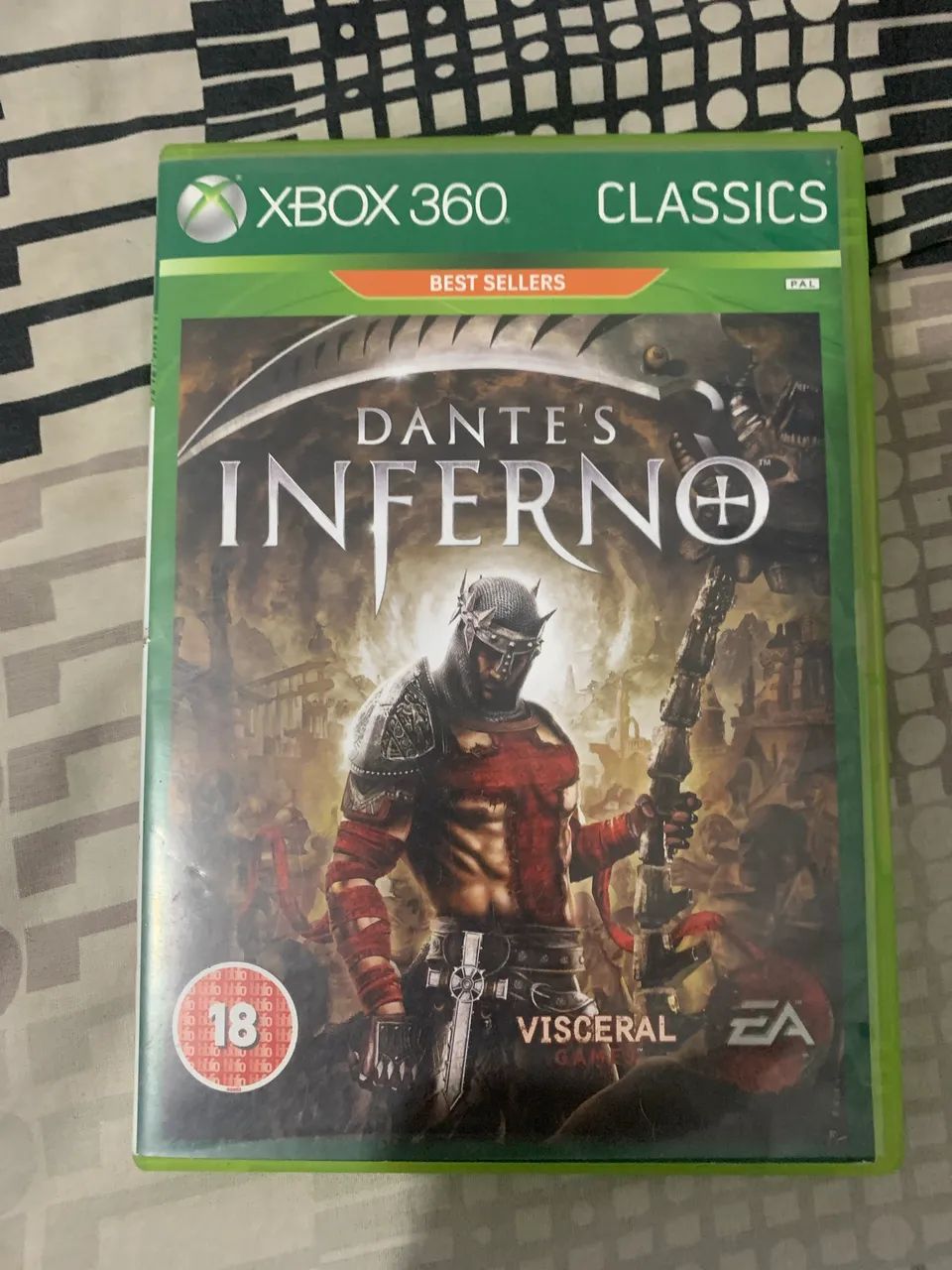Xbox mídia Dantes do Inferno 