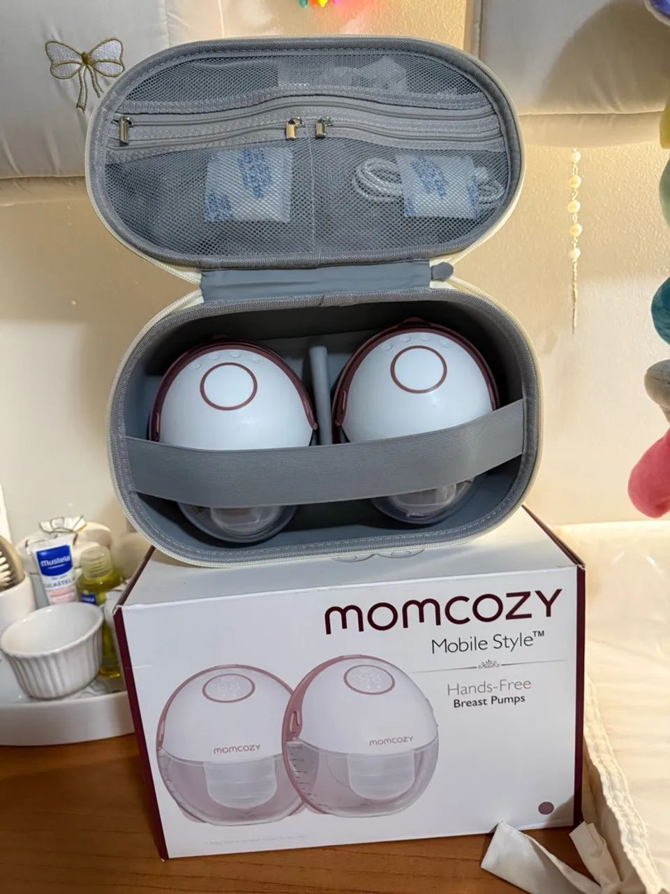 BOMBA EXTRATORA DE LEITE MOMCOZY - Foto 2
