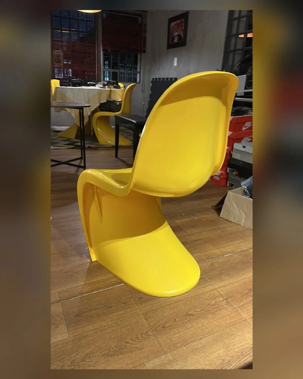 4 CADEIRAS PANTON AMARELAS - Foto 4