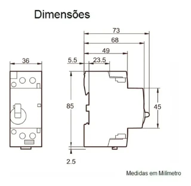 Contator Modular Bipolar 25A 2NA 220V | Ferramenta Elétrica Exatron - Foto 2