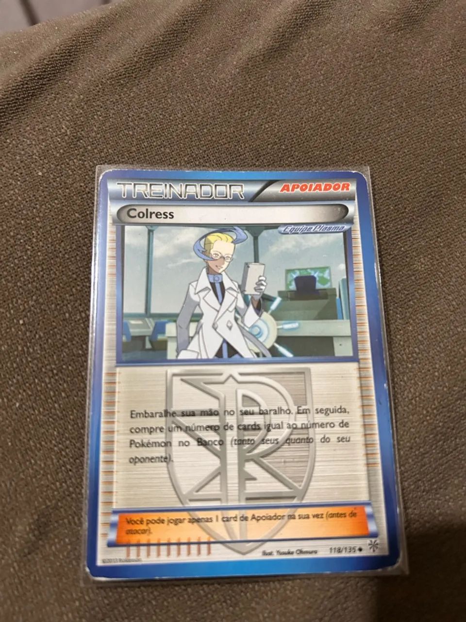 Card Pokémon Colress (118/135) - Foto 2