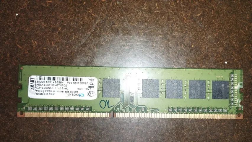 Memória Smart DDR 3 4GB - PC - 12800