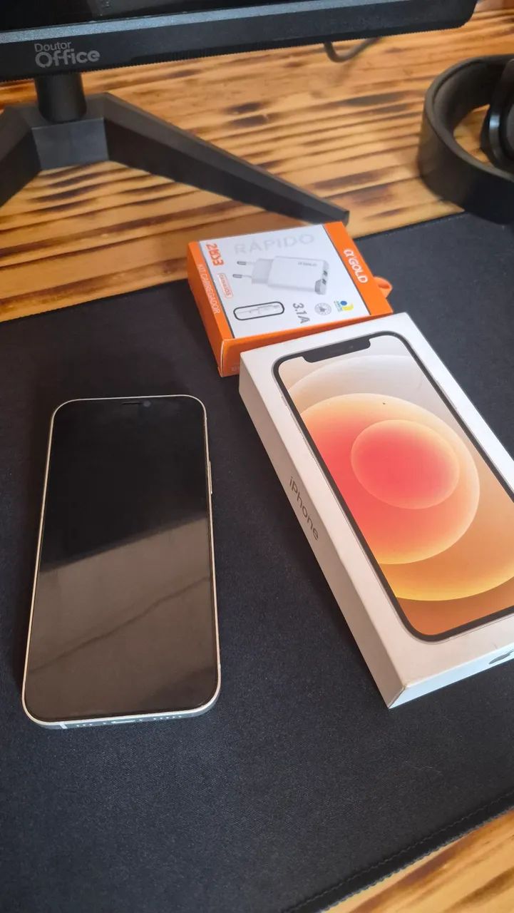 iPhone 12 64GB - Original, Nunca Aberto (Saúde 79%) - Foto 4
