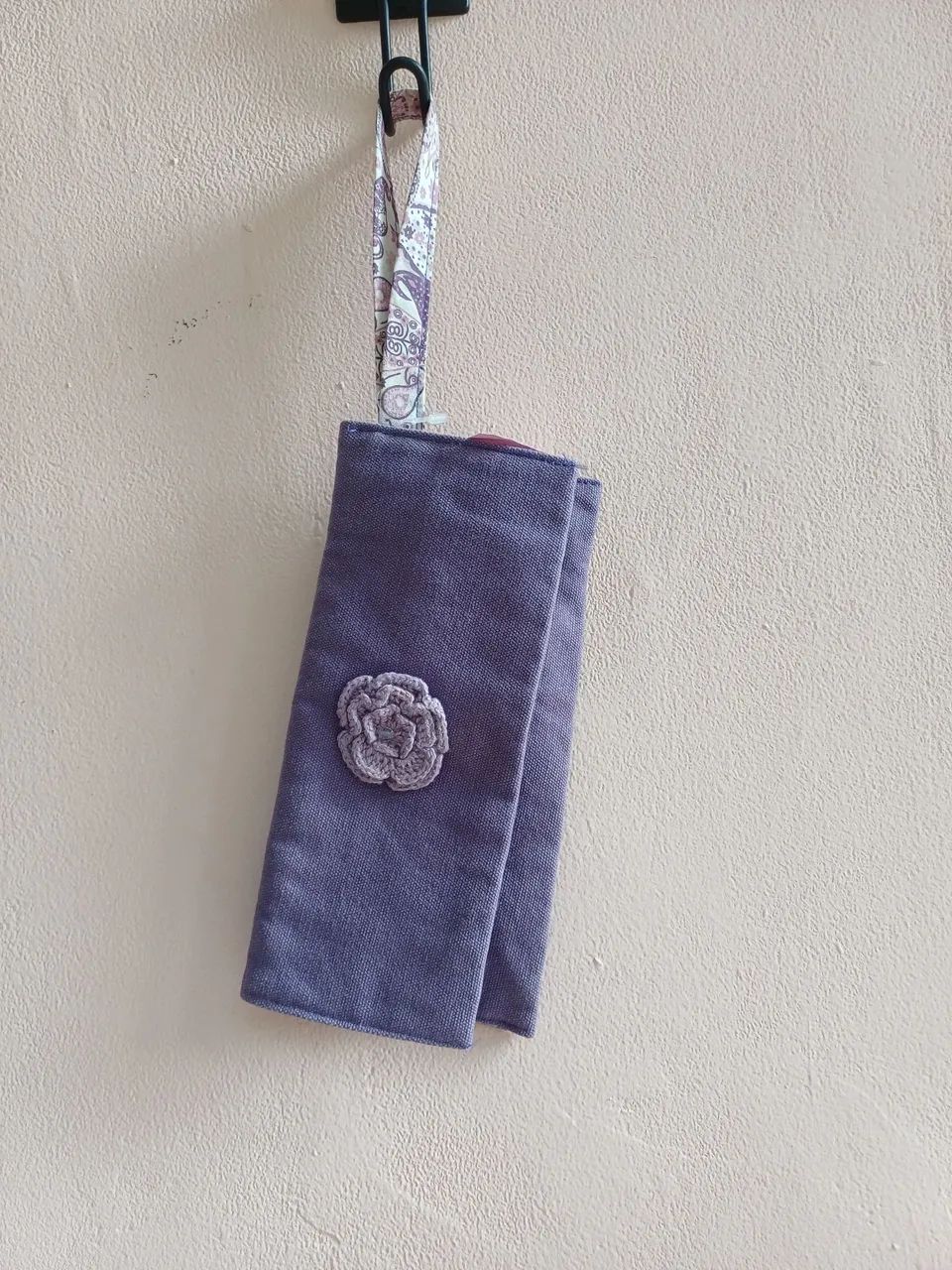 Bolsa artesanal de mão 