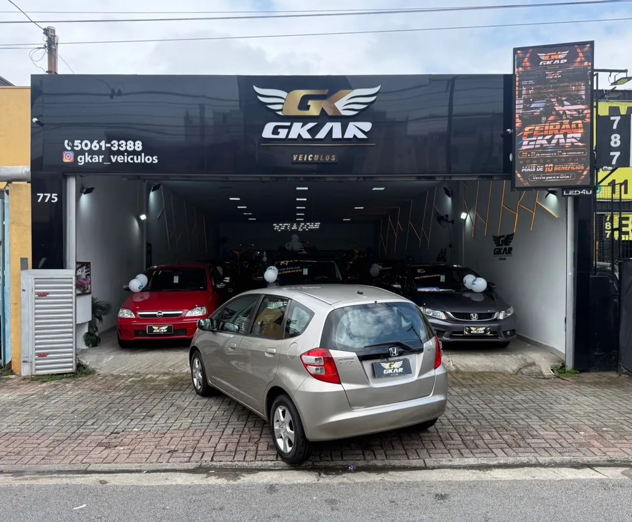 Honda Fit DX 1.4 Flex 16V 5p Mec., foto 3 de 17