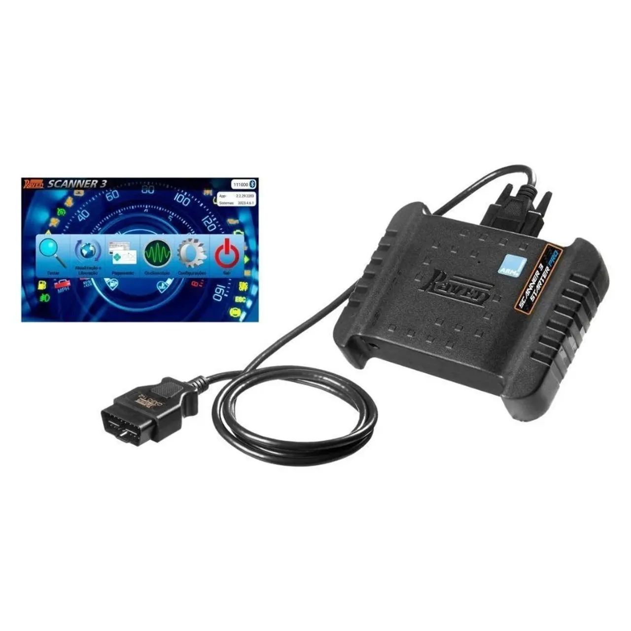 Scanner 3 Starter Pro para Diagnostico Injeção Eletrônica - Foto 5